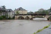 Tempête Nils en Dordogne : la Vézère menace de dépasser 7 mètres à Montignac