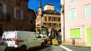 Travaux à Saint-Rome-de-Tarn : la mairie et la rue du Château impactées