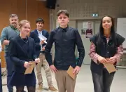 Trois collégiens de La Réole en finale du concours d'éloquence au château de Tastes