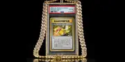 Une carte Pokémon 