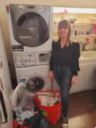 Une coiffeuse du Mas-d’Agenais offre son salon pour laver le linge des sinistrés des crues