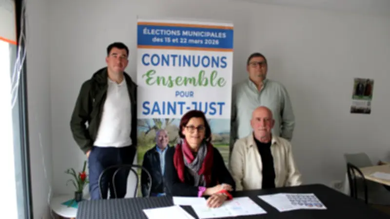 Saint-Just-d'Ardèche : la maire sortante présente son programme et sa liste pour les municipales