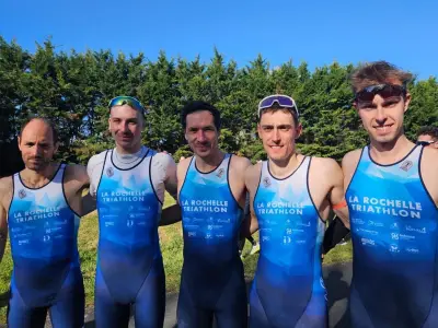 Duathlon : Le Saintais Léo Starck impressionne dès la reprise en D1