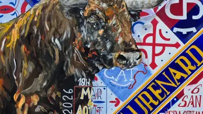 El Rafi et Nino Julian au cartel de la corrida de San Sebastian à Châteaurenard