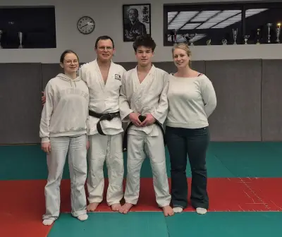 Le Judo Club Morlanais célèbre l'ascension de Joris vers la ceinture noire