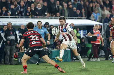 Matthieu Jalibert seul international français de l'UBB absent à Lyon
