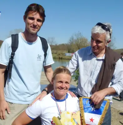 Perle Bouge, la championne de para-aviron, collectionne un 16e titre consécutif