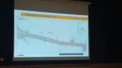 Théziers : Les détails de la troisième tranche des travaux de la RD dévoilés en réunion publique