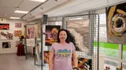 Antonina Stus : l'art abstrait comme exutoire pour une réfugiée ukrainienne en Aveyron