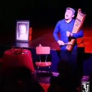 Arudy : Adaptation de Giono par Yohann Villanua à la Médiathèque