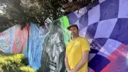 Bagnols-sur-Cèze accueille une fresque Marvel signée par le street-artiste Benoît Pyrate
