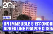 Beyrouth : un immeuble s'effondre après une frappe israélienne visant le Hezbollah