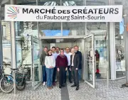 Bordeaux : 24 artisans exposent au Faubourg Saint-Seurin, visite du maire