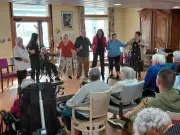 À Bourg-sur-Gironde, des résidents d'Ehpad jouent une pièce sur l'amour au grand âge