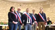 Camille Marchand élu maire de Sanilhac-Sagriès, hommage aux anciens édiles