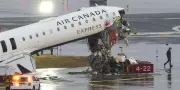 Collision à LaGuardia : un avion percute un véhicule de secours, images chocs