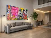 Comment intégrer une œuvre street art dans votre intérieur ? Guide complet