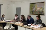 David Hugla préside son dernier conseil municipal à Lahonce avant la passation