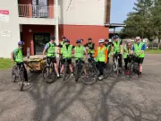 Des lycéens de Blanquefort allient vélo, découverte de la biodiversité et ramassage de déchets