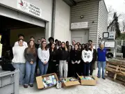Des étudiants en BTS organisent une collecte solidaire pour le Secours populaire à Mont-de-Marsan