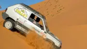 Deux forestiers héraultais conquièrent le Sahara avec une Fiat Panda 4x4 de 1987
