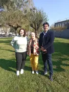 Erasmus + : immersion pédagogique d'une étudiante allemande et de deux enseignants italiens en France