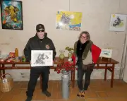 Exposition « V’là l’printemps » : céramique et peinture fauviste à l'Office de tourisme