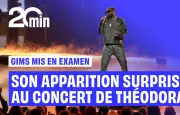 Gims fait une apparition surprise au concert de Théodora après sa mise en examen