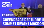 Greenpeace interpelle Macron sur l'uranium russe lors du sommet nucléaire parisien