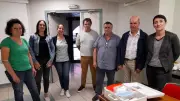 Groupama équipe l'école des Cardabelles d'une trousse de premiers secours