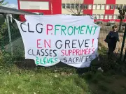 Grève au collège Paul-Froment contre des prévisions d'effectifs jugées irréalistes