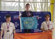 Henri Alexandre, champion de France de sauvetage, brille avec trois médailles à Amiens