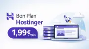 Hostinger propose un hébergement web à 1,99€/mois, une offre compétitive en mars