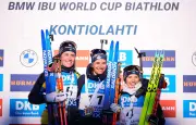 Julia Simon triomphe en mass start, la France déçue en relais à Kontiolahti