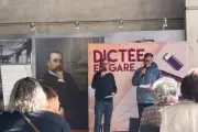 La gare de Monaco transformée en salle de classe pour une dictée littéraire sur les océans