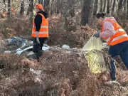 Lacanau : une chasse aux déchets organisée par les chasseurs pour nettoyer la nature