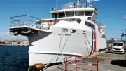 L'Alfred-Merlin, navire archéologique du Drassm, fait escale à Sète pour explorer les fonds marins