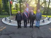 Lamonzie-Saint-Martin honore deux anciens combattants lors de la commémoration du 64e anniversaire du cessez-le-feu en Algérie