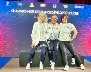 Le club cubzaguais triomphe aux championnats de France de développé-couché