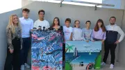 Le Conseil Municipal des Jeunes de La Grande-Motte clôt son mandat par un projet artistique de graff