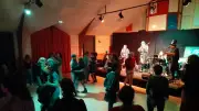 Le groupe Kwanza illumine la Saint-Patrick à Langlade Brenoux en Lozère