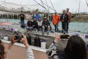 Le Lycée maritime de La Rochelle traverse l'Atlantique en voile, film projeté à Fouras