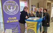 Le Soroptimist d'Agen mobilisé : collecte solidaire et hommage à Suzanne Noël