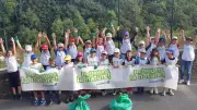 Les écoliers de Chastel-Nouvel nettoient leur village pour protéger la nature