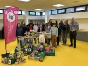 Les collégiens de Linxe mobilisés pour une collecte alimentaire record