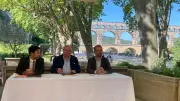 L'Université de Nîmes et le Pont du Gard scellent un partenariat stratégique de trois ans