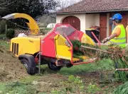 L'Ustom renforce son service de broyage à domicile pour valoriser les déchets verts