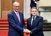 Macron et Merz se concertent à Bruxelles avant un sommet européen crucial