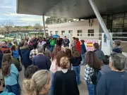 Mobilisation au collège du Teich contre la suppression de l'espagnol en LV1