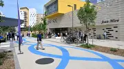 Montpellier : le parvis de l'école Joan Miró inauguré, conçu par les enfants